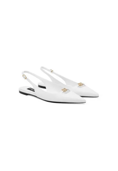 Дамски сандали - CG0795 A1953 - Dolce Gabbana - Естествена кожа - Бял