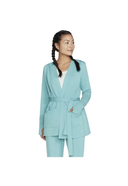 Дамски суичър с качулка  EVERYDAY BELTED HOOD W3JA119TURQ