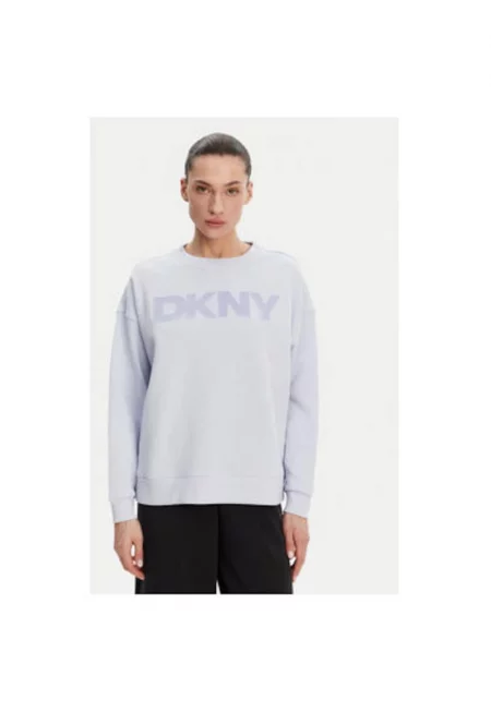 Дамски суитшърт  DP5T1140 - Памук/Полиестер - Светлосин