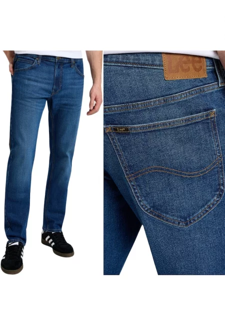 дънки  Daren прави еластични тъмносини L34 - Син