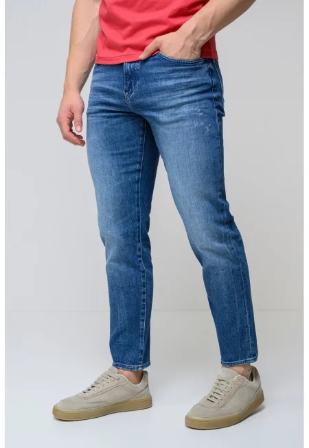 Дънки със стандартна кройка - Син