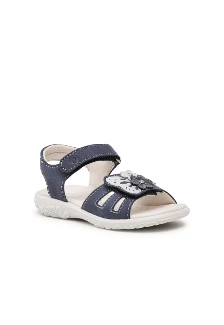 Детски сандали -  302688913 - Естествена кожа - Тъмносини - Тъмносин