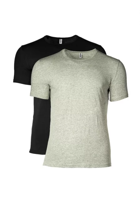 Домашна тениска с овално деколте - 2 броя