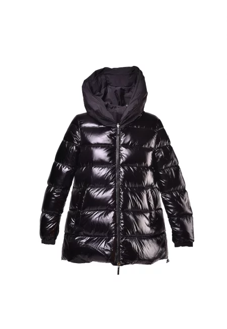 Двулицево зимно яке с качулка