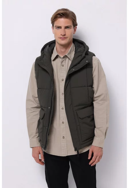 Елек с висока яка - Каки