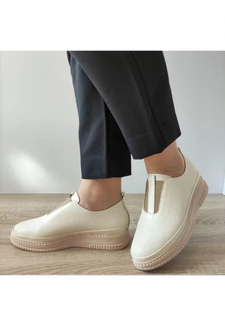 Ежедневни дамски обувки  3260-3 Beige - Бежови