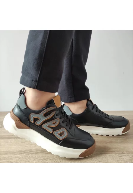 Ежедневни мъжки обувки  10001 Black - черни - Черен