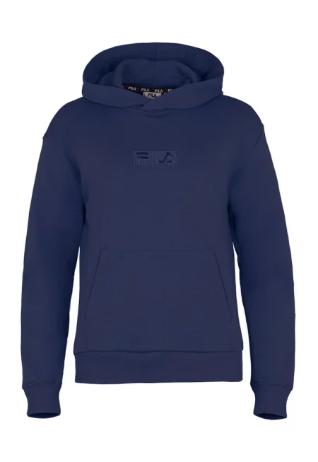 Худи с лого - Син