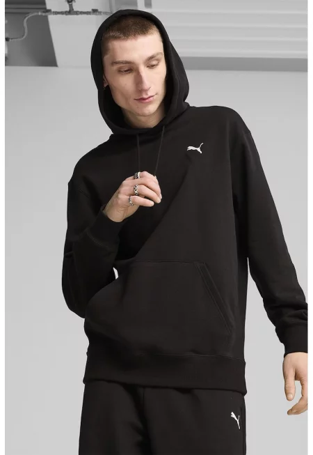 Худи с връзка и джоб кенгуру