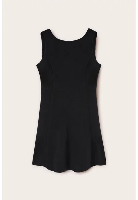 Къса рокля - Черен