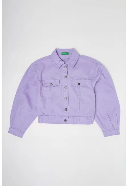 Късо яке със свободна кройка