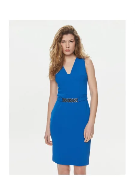 Коктейлна рокля от Marciano Guess - тъмносиня