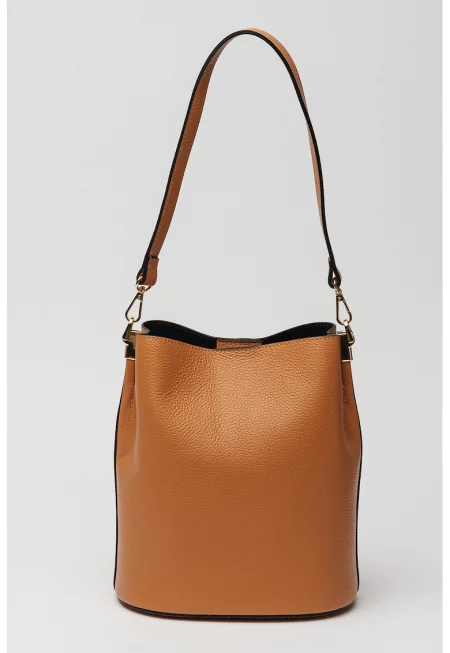 Кожена чанта с отделящ се аксесоар