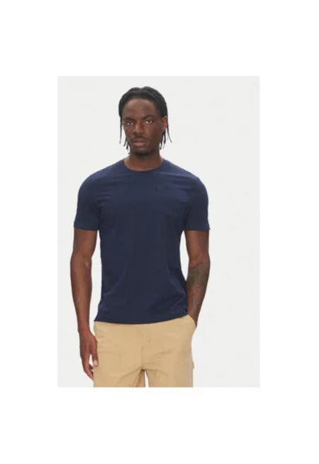 Мъжка тениска  64131EW - Памук - Тъмносин