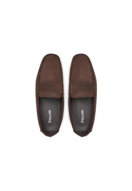 Мъжки мокасини  SB10402G0MUV0301 - Естествена кожа - Кафяв