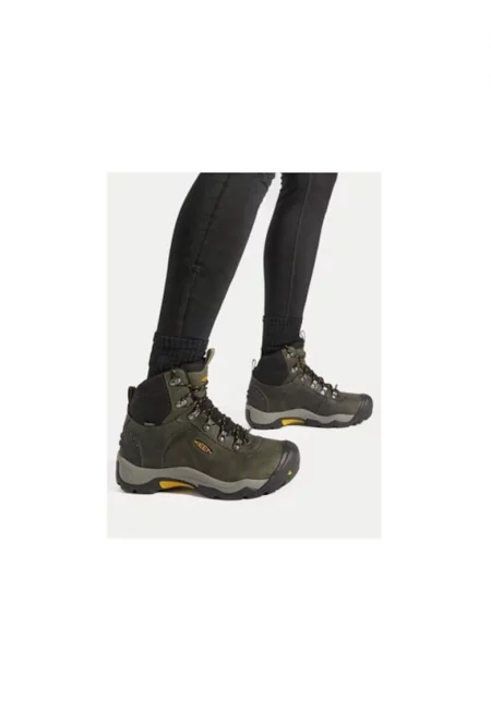 Мъжки трекинг обувки  197978458 - Синтетични - Сив - Сив