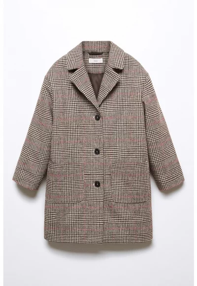 Палто Manuela на каре