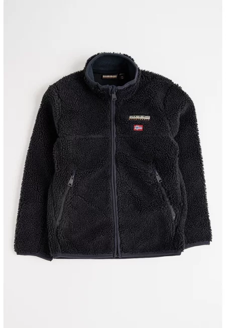 Плюшено яке с джобове