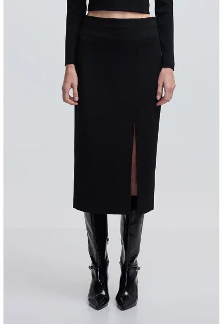 Пола с цепка - Черен