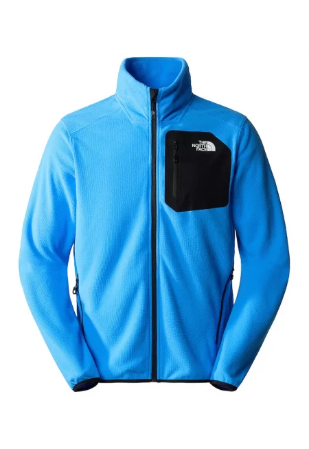 Поларен суитшърт Experit Grid с цип - за трекинг