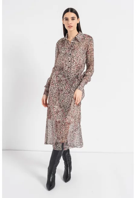 Рокля с животинска шарка