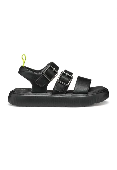 Сандали от еко кожа с токи