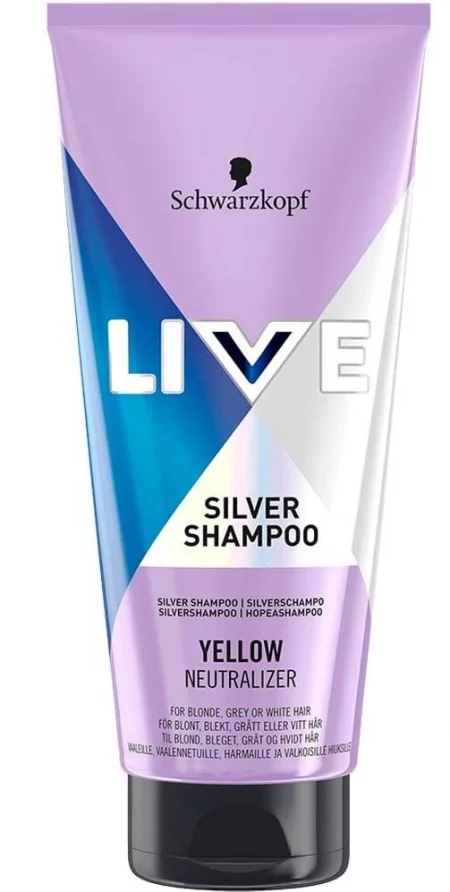 Schwarzkopf Live Silver  Yellow Neutralizer Шампоан за неутрализиране на жълти оттенъци