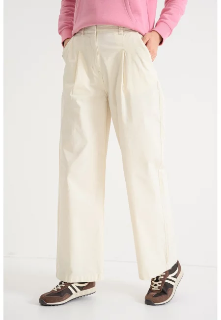 Широк панталон с лиосел с басти