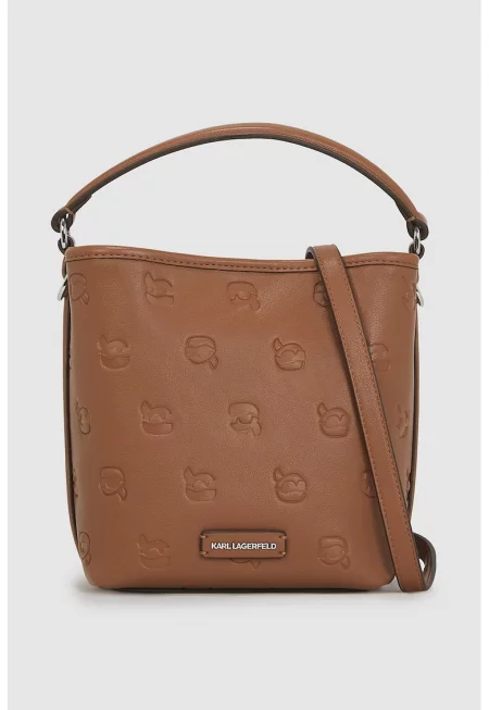 Шопинг чанта с омонограм и отделяща се презрамка