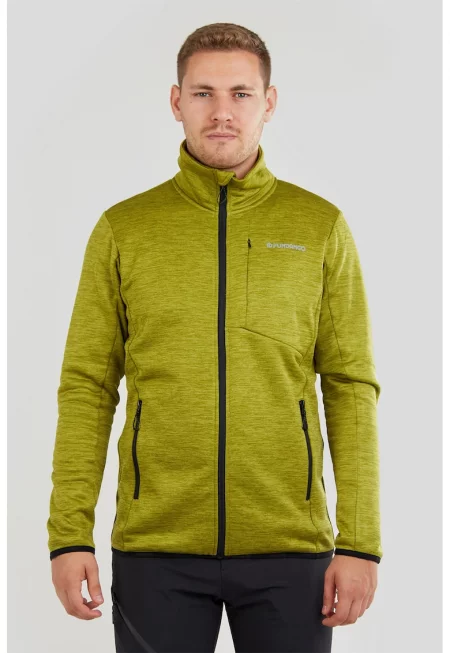 Ски блуза Jefferson с цип - Маслинено зелено