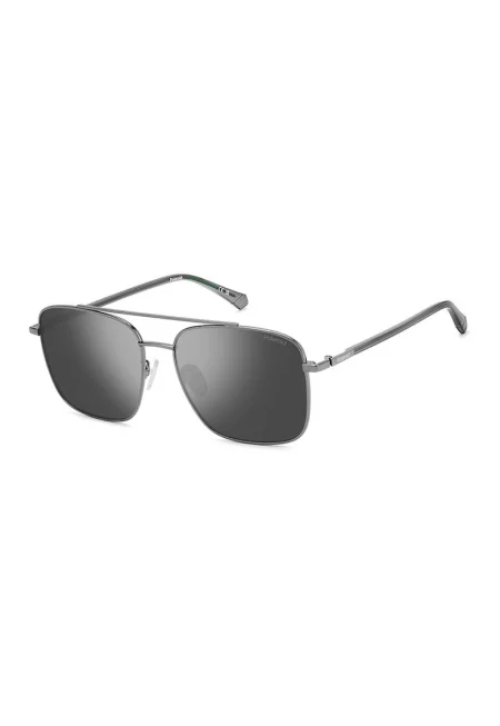 Слънчеви очила Aviator - Тъмносребрист