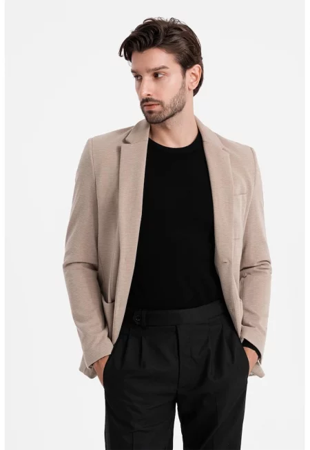 Слим сако - Бежов