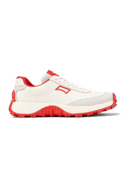 Спортни обувки Drift Trail 575 с велур - Червен/Бял