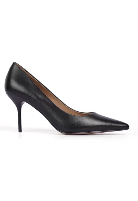 Tess I Leather Pointy Shoes - Черен