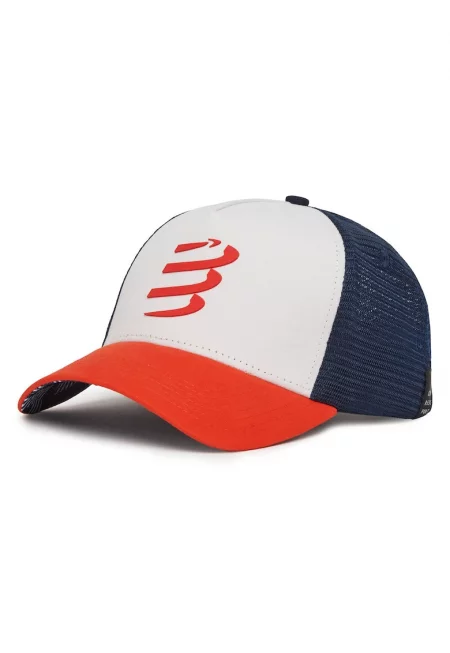 Унисекс шапка  XHWU4190059TU - Текстил - 0 EU - Бял/Тъмносин