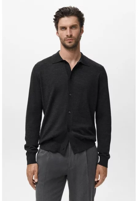 Вълнена жилетка