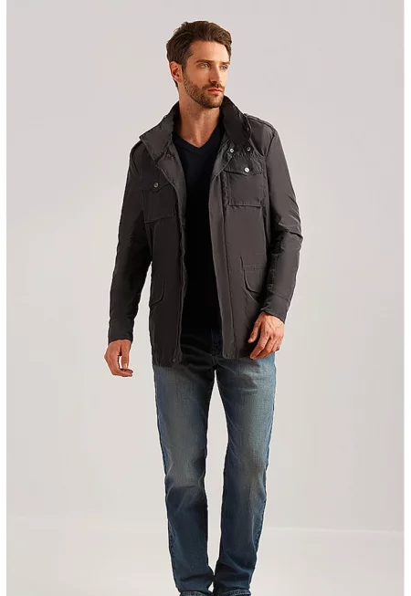 Яке с цип и качулка