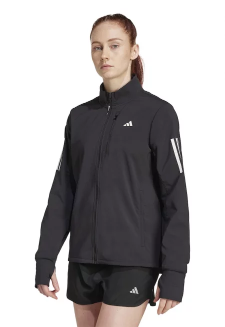 Яке за бягане с отвори за палците и цип