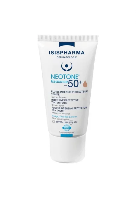 Защитен флуид Isispharma Neotone Radiance SPF 50 Medium - 30 мл