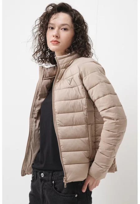 Зимно яке Diann с капитониран дизайн и качулка