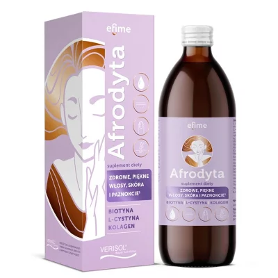 Афродита – течна формула за коса, кожа и нокти, 500 ml, 20 дози