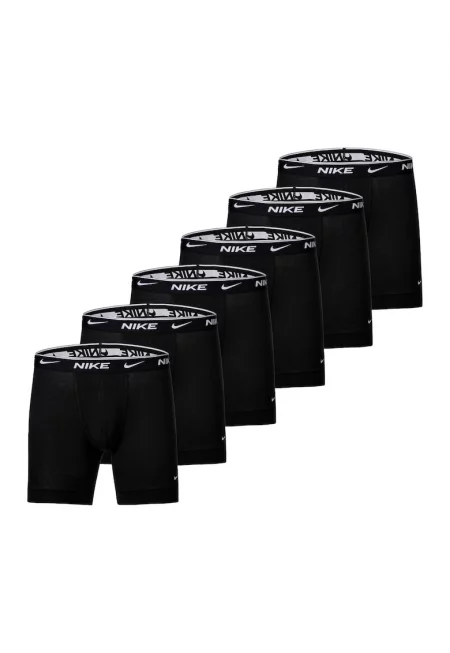 Боксерки с лого - 6 чифта - Черен