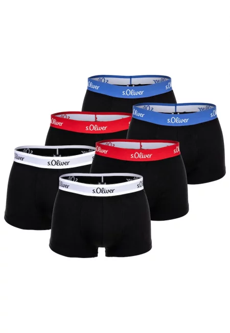 Боксерки с лого на талията - 6 чифта