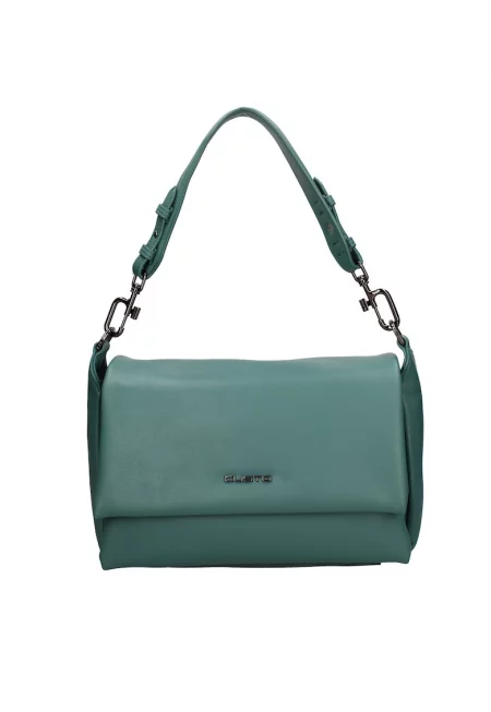 Чанта Eolara Nova с отделящи се презрамки - Тъмнозелен
