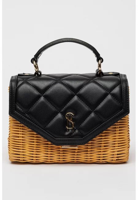 Чанта през рамо Bpicnic - Черен/Канелено кафяво