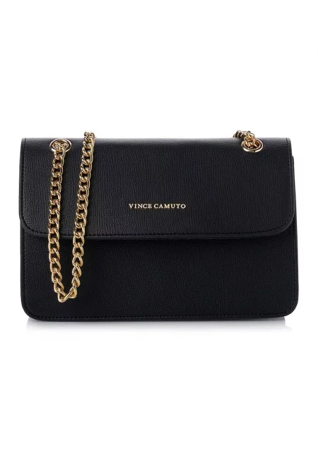 Чанта през рамо от еко кожа с верижка