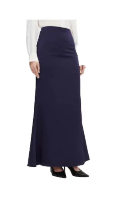 Дамска пола  полиестер - тъмносиньо