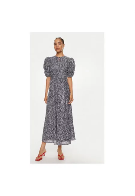 Дамска рокля -  304471438 - Рециклиран полиестер - Син