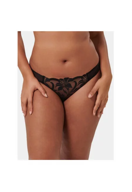 Дамски бикини -  51764 - Полиестер - 40 EU - Черни