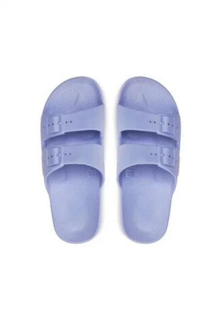 Дамски чехли -  пластмаса - син